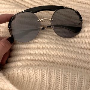 Round Prada sunglasses, worn only a few times.